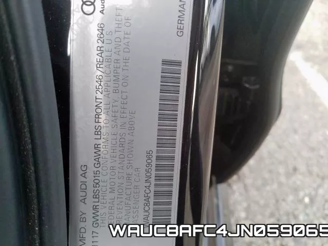 WAUC8AFC4JN059065 фото 2