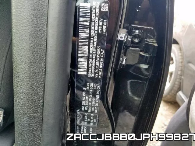 ZACCJBBB0JPH99827 фото 2