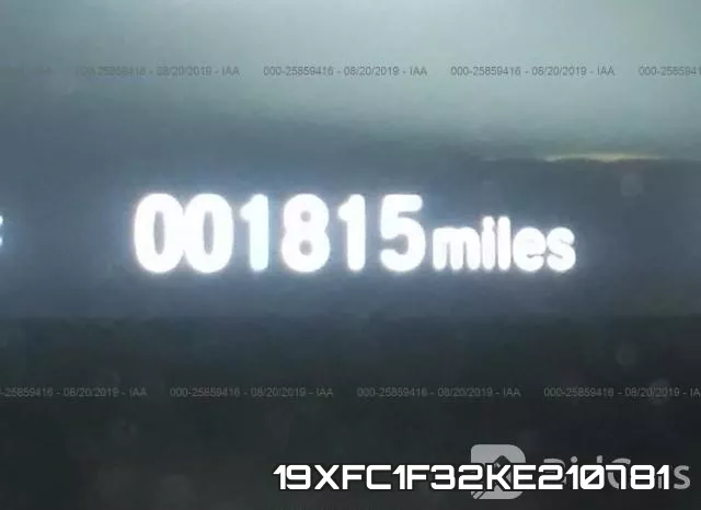 19XFC1F32KE210781 фото 8