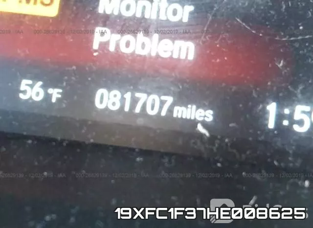 19XFC1F37HE008625 фото 8