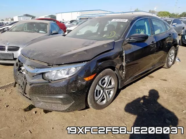 19XFC2F58JE208037 фото 3