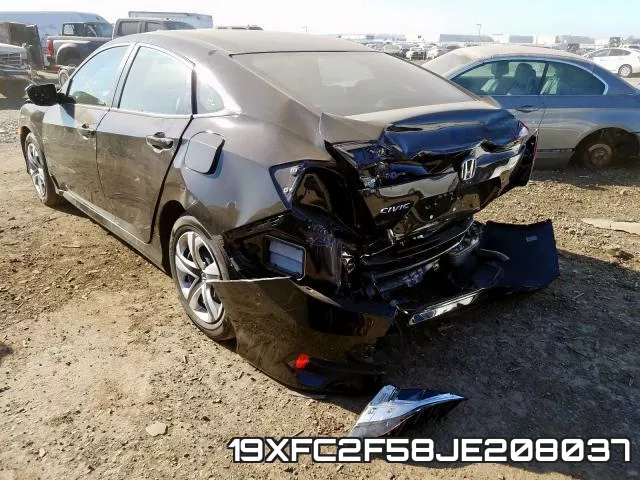19XFC2F58JE208037 фото 4