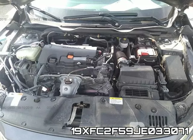 19XFC2F59JE033071 фото 2