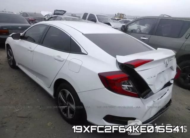 19XFC2F64KE015541 фото 4
