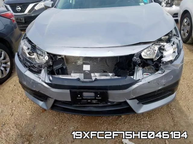 19XFC2F75HE046184 фото 10
