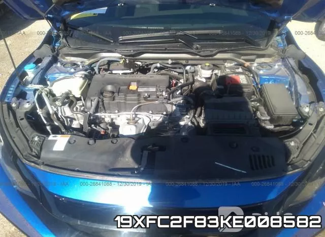 19XFC2F83KE008582 фото 2