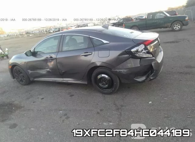 19XFC2F84HE044189 фото 3