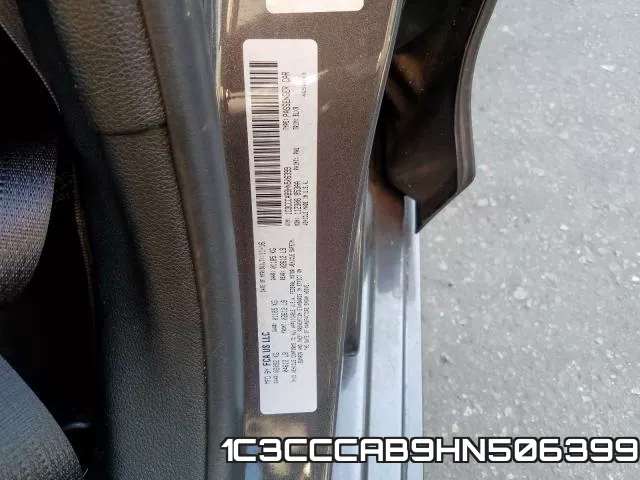 1C3CCCAB9HN506399 фото 2
