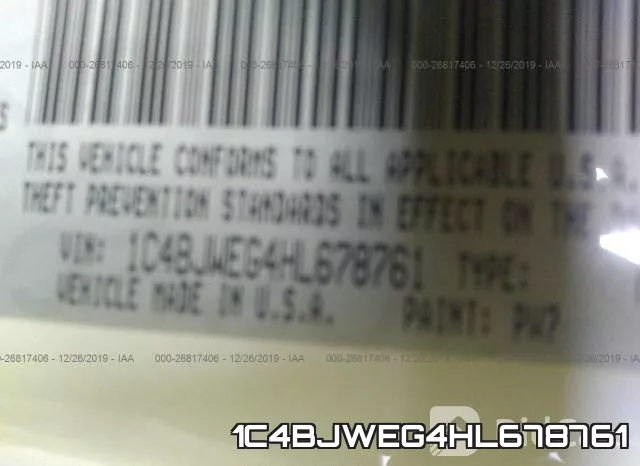 1C4BJWEG4HL678761 фото 7