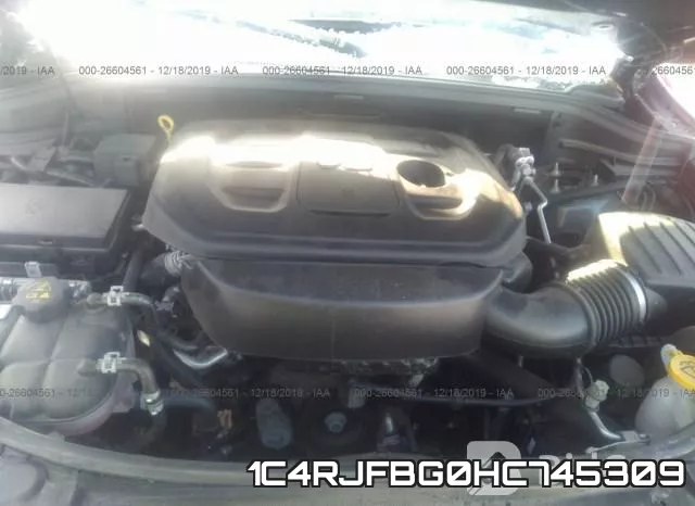 1C4RJFBG0HC745309 фото 2