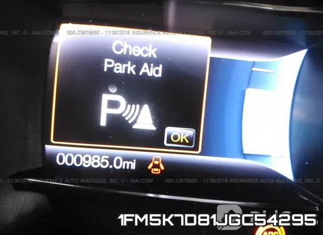 1FM5K7D81JGC54295 фото 8