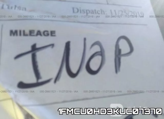 1FMCU0HD3KUC07370 фото 8