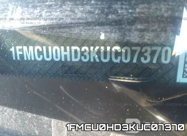 1FMCU0HD3KUC07370 фото 9