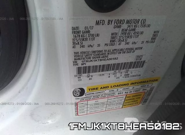 1FMJK1KT8HEA50182 фото 7