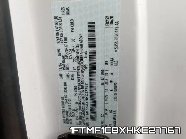 1FTMF1C8XHKC27767 фото 2