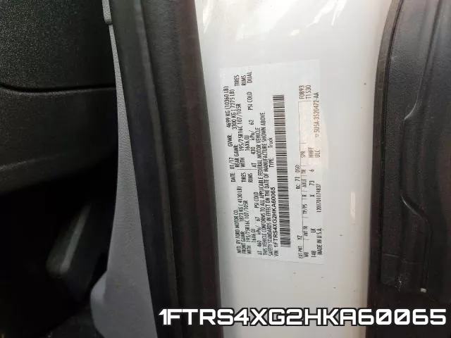 1FTRS4XG2HKA60065 фото 2