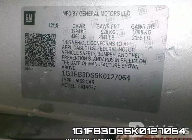 1G1FB3DS5K0127064 фото 6