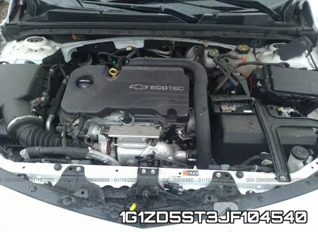 1G1ZD5ST3JF104540 фото 2