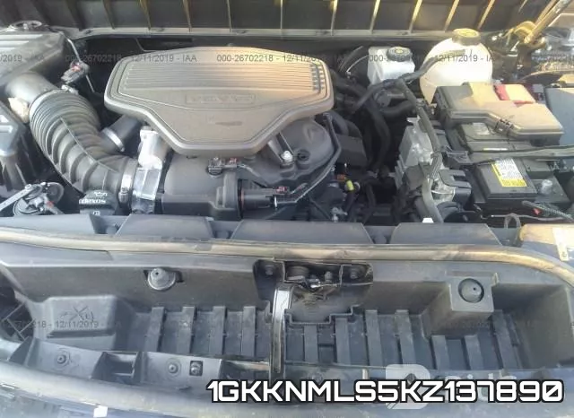 1GKKNMLS5KZ137890 фото 2