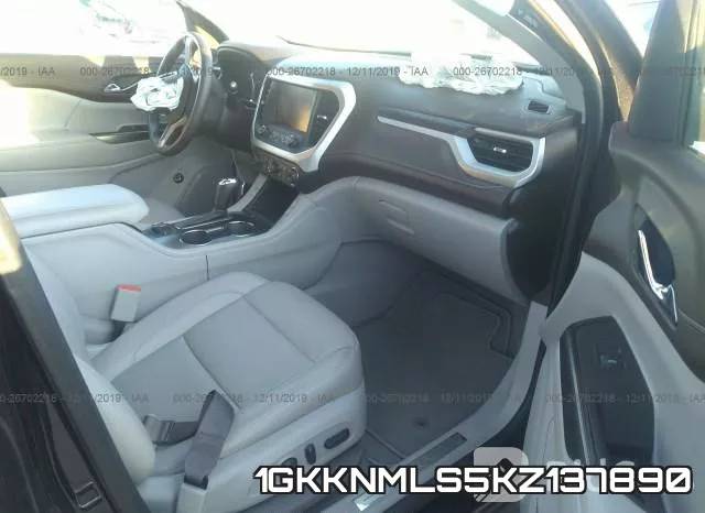 1GKKNMLS5KZ137890 фото 5