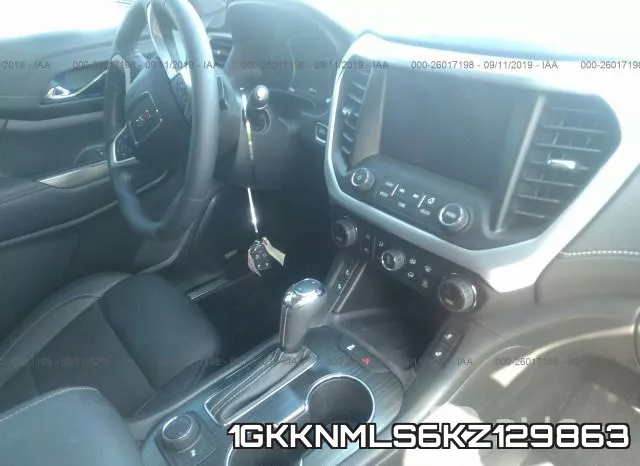 1GKKNMLS6KZ129863 фото 6