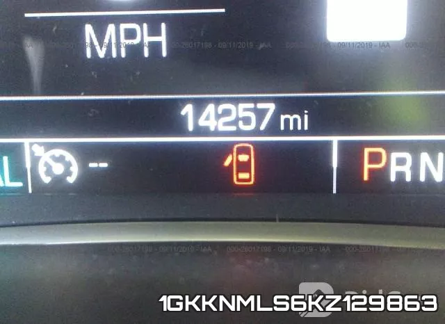 1GKKNMLS6KZ129863 фото 7