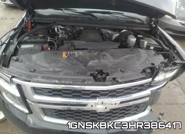 1GNSKBKC3HR386417 фото 2
