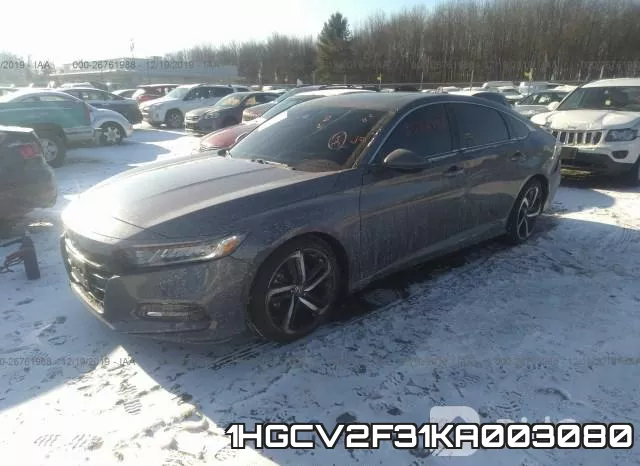 1HGCV2F31KA003080 фото 3
