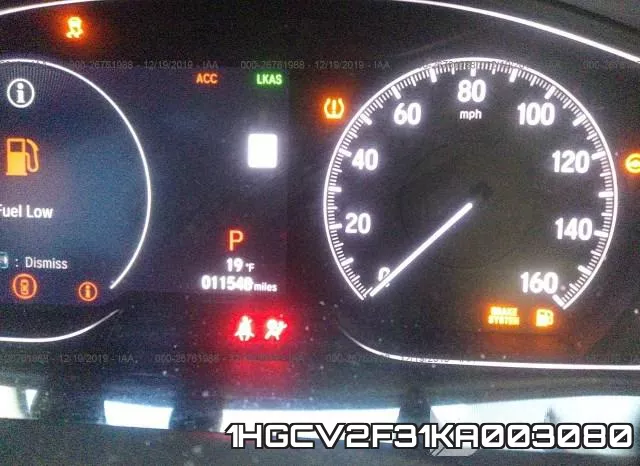 1HGCV2F31KA003080 фото 7