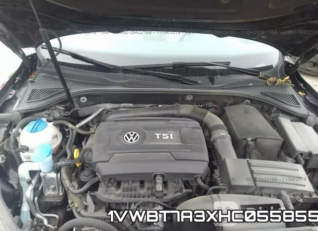 1VWBT7A3XHC055855 фото 2