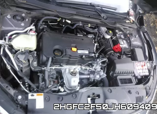 2HGFC2F50JH609409 фото 2