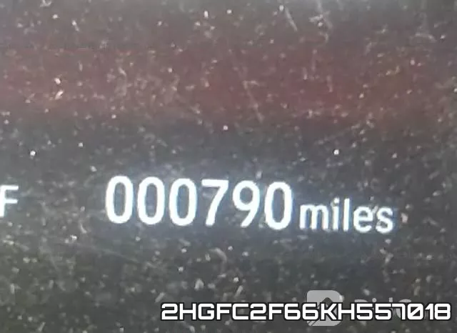 2HGFC2F66KH557018 фото 4