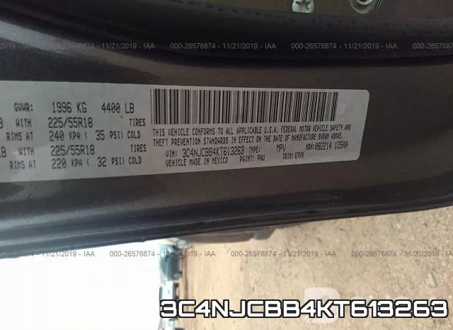 3C4NJCBB4KT613263 фото 9