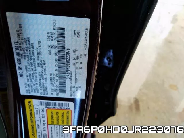 3FA6P0HD0JR223076 фото 2