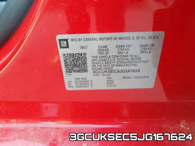 3GCUKSEC5JG167624 фото 2
