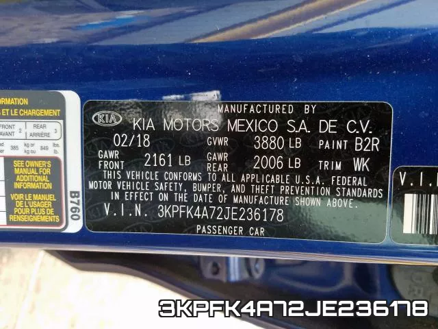 3KPFK4A72JE236178 фото 2