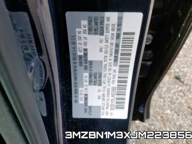 3MZBN1M3XJM223856 фото 2
