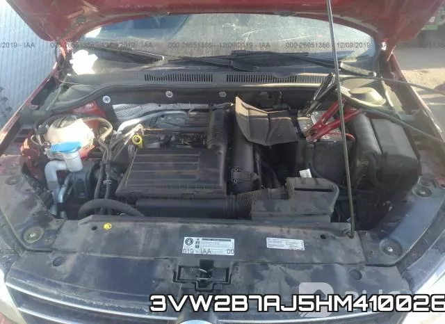 3VW2B7AJ5HM410026 фото 2