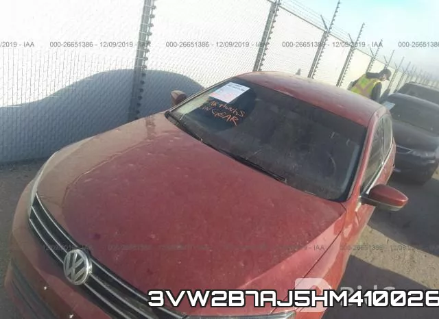 3VW2B7AJ5HM410026 фото 6