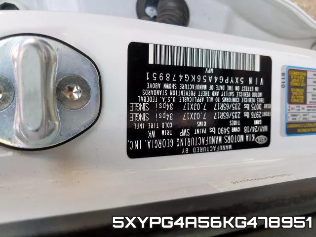 5XYPG4A56KG478951 фото 2