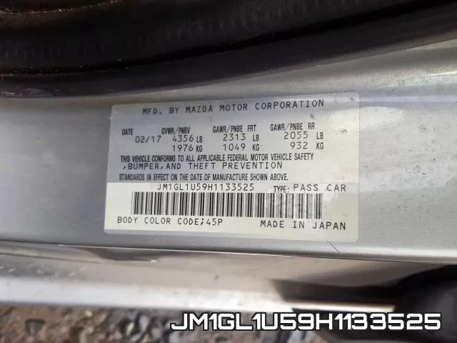 JM1GL1U59H1133525 фото 2
