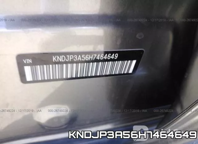 KNDJP3A56H7464649 фото 9
