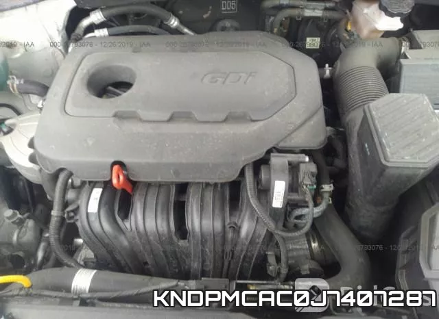 KNDPMCAC0J7407287 фото 2