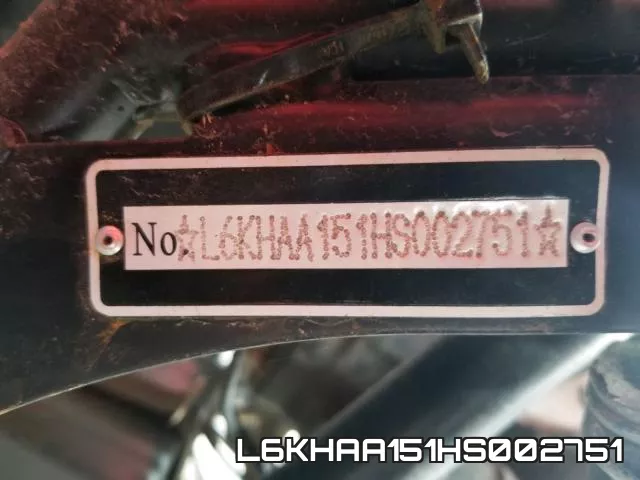 L6KHAA151HS002751 фото 2