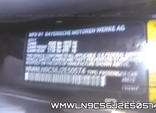 WMWLN9C56J2E50574 фото 8