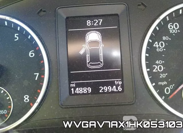 WVGAV7AX1HK053103 фото 8