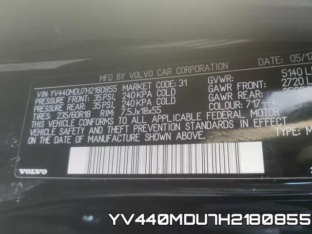 YV440MDU7H2180855 фото 2
