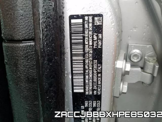 ZACCJBBBXHPE85032 фото 2
