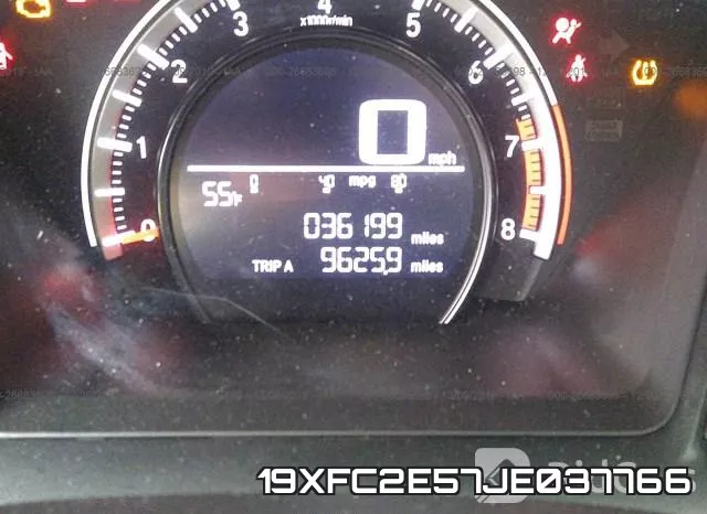 19XFC2E57JE037766 фото 7