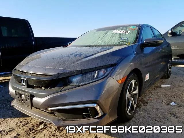 19XFC2F68KE020385 фото 2